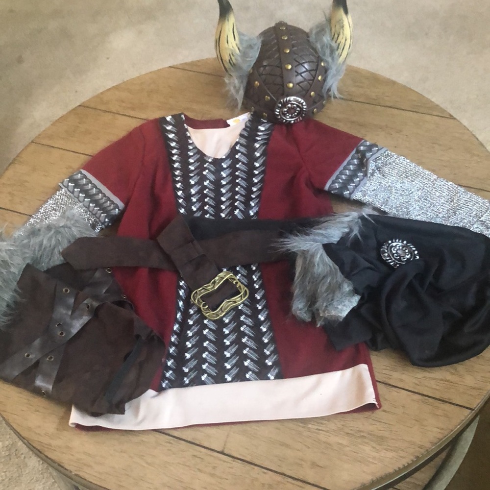 Youth small Viking costume